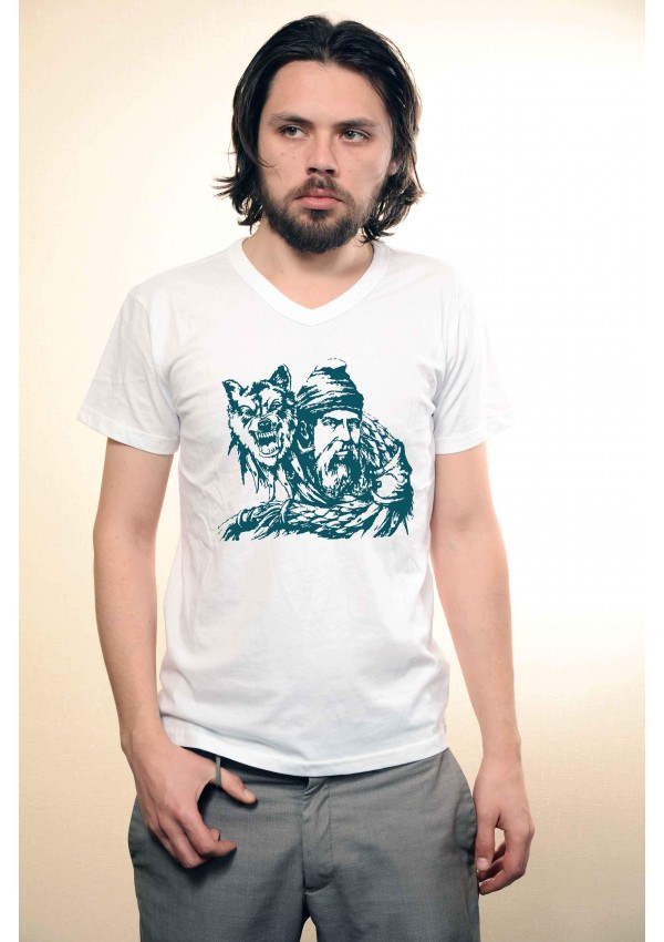 Tricou Teal Decebal Portret